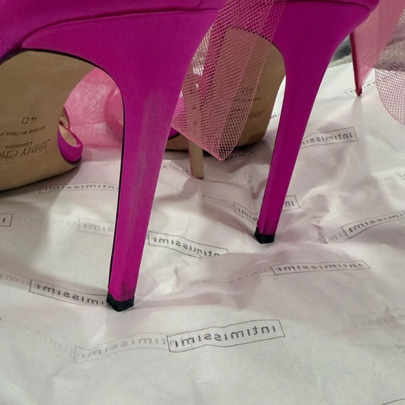 Jimmy Choo Aveline Heels with Bow - Picture 5 of 6